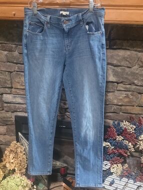 Eileen Fisher Straight Leg Jeans Sz 8